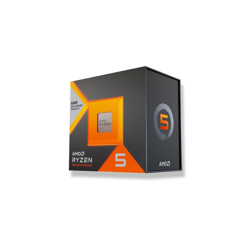 AMD RYZEN 5 7500X3D 4.5G 102M 6C AM5 BOX Sin Venti