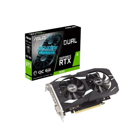 ASUS DUAL RTX 3050 O6G 6GB GDDR6 | Tarjeta gráfica