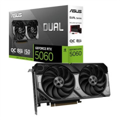 ASUS DUAL RTX 5060 O8G 8GB GDDR7 | Tarjeta gráfica