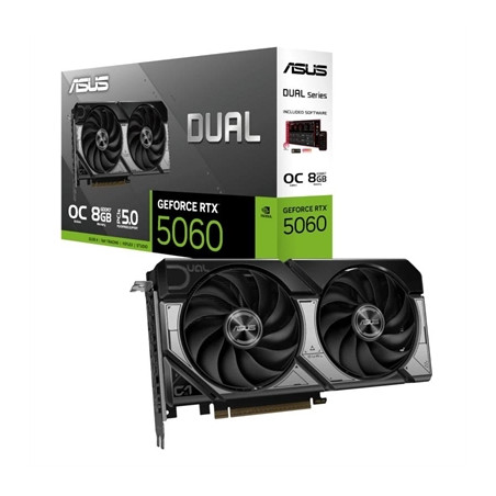 ASUS DUAL RTX 5060 O8G 8GB GDDR7 | Tarjeta gráfica