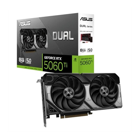 ASUS DUAL RTX 5060 Ti 8GB GDDR7 | Tarjeta gráfica