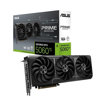 ASUS PRIME RTX 5060 Ti 16GB GDDR7 | Tarjeta gráfica