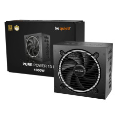 be quiet! PURE POWER 13M 1000W ATX 3.1 | Fuente 80 Plus Gold