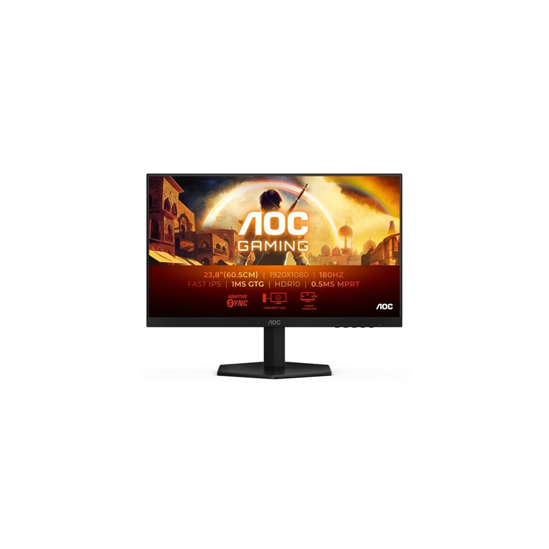 AOC 24G42E Monitor 23.8"IPS FHD 180hz 1ms HDMI DP